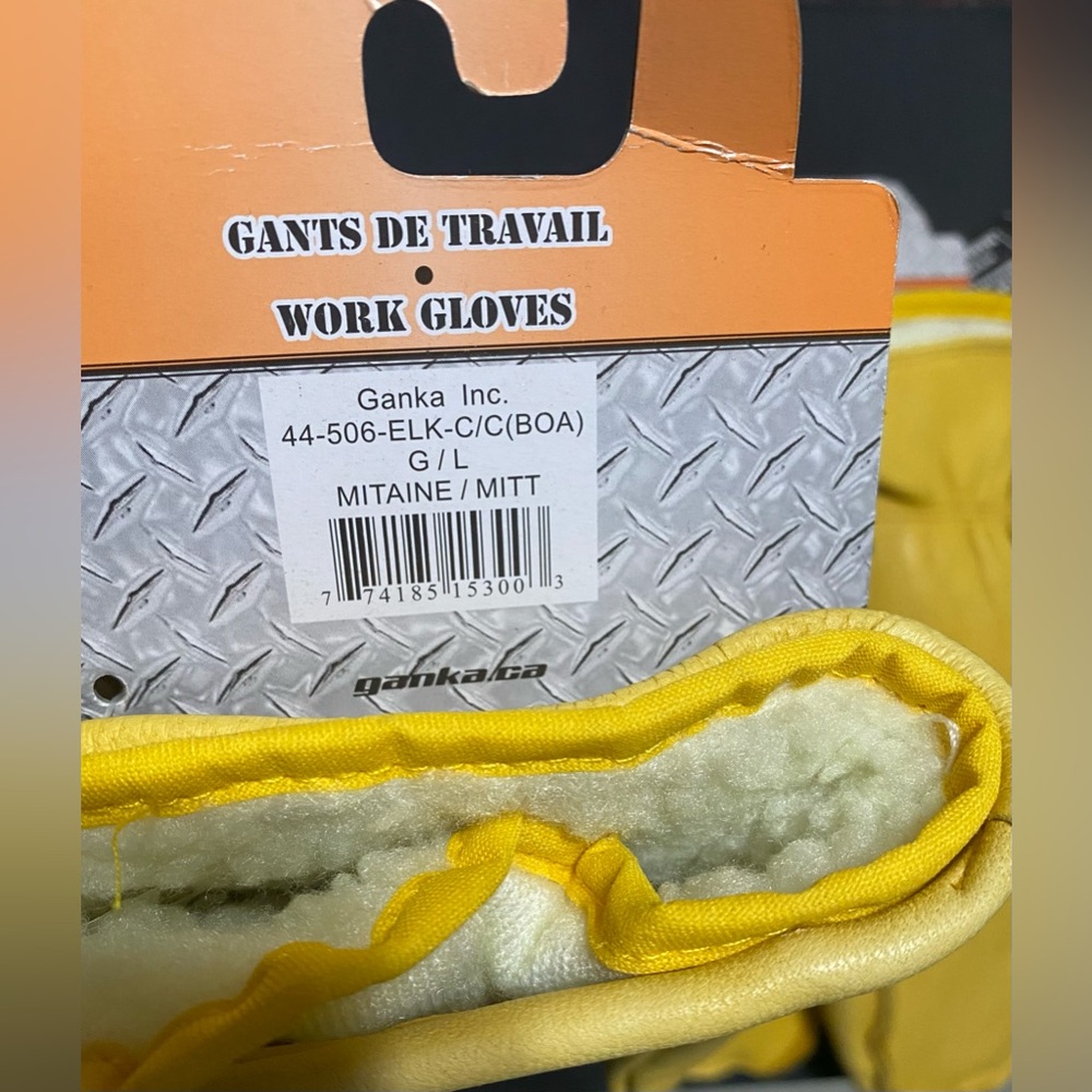 GANKA 10/4 Job 44-506 -Elk In L Hunting/Fishing Gloves.